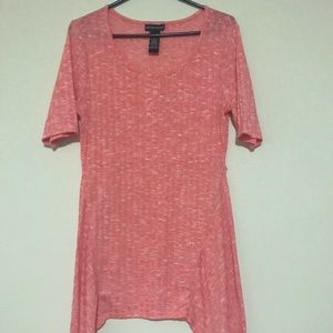Pinkish long flow shirt
